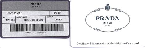 certificate of authenticity prada fake|authentic prada branding.